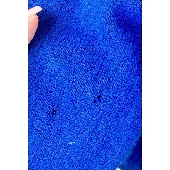 Charter Club Crewneck 100% Cashmere Timeless Blue Women's Sweater XL - Picture 4 of 10